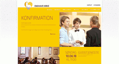 Desktop Screenshot of enghave-sogn.dk